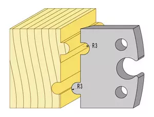 Profil 94306, kanotstål 6mm. radie 3 TB