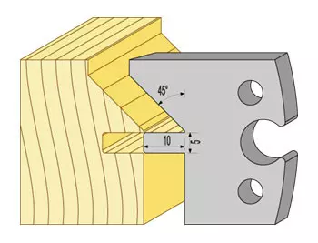 Profil 94317 faspanel 45gr not TB