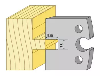 Profil 94325hss spont 8mm(0,2) TB