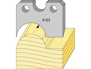 Profil rundstav soloh. d=25mm radie 12,5 TB