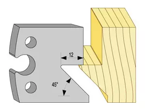 Faspanelstål 45 grader TB