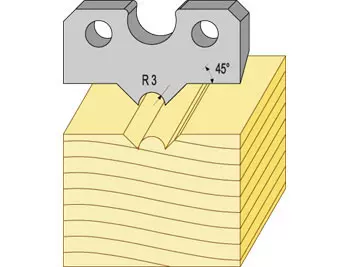Profilstål 94345 HSS radie 3 TB