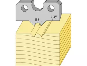 Profilstål 94345 HSS radie 3 TB