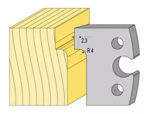 Profilstål 94354 hss radie 4 TB