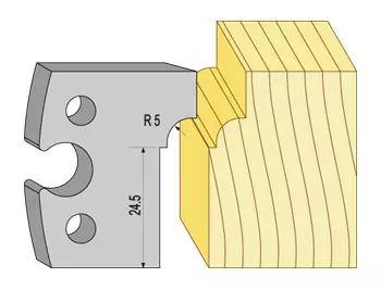 Profilstål 94356 HSS radie 5