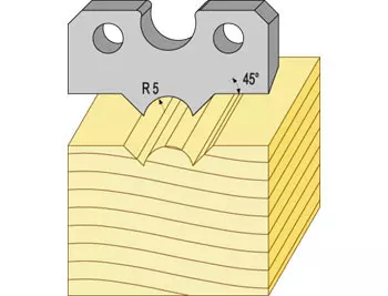 Profilstål 94361 HSS radie 5 TB