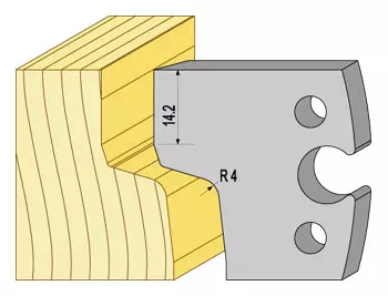 Profilstål 94383 HSS radie 4