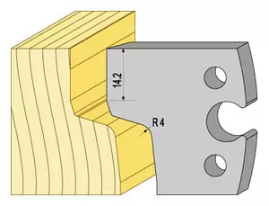 Profilstål 94383 HSS radie 4