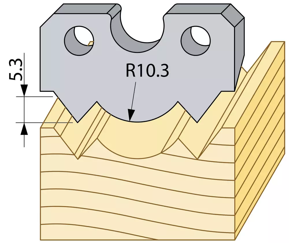 Profilstål 94399 över 40mm TB