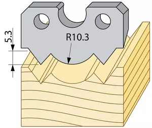 Profilstål 94399 över 40mm TB