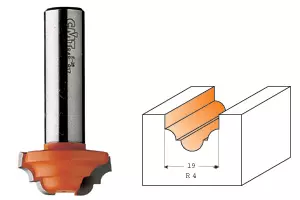 Profilfräs D19 I12 S8 radie 2,4 L53 TB