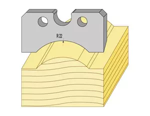 Profilstål 95011HSS hattlock radie 22 TB