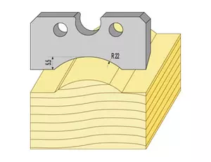 Profilstål 95018HSS radie 22 TB