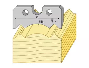 Profilstål 95026HSS radie 18,9 TB