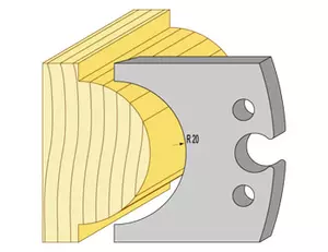 Profilstål 95044 hss radie 20 TB