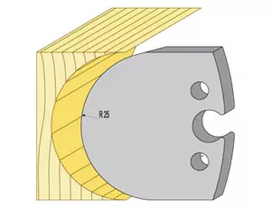 Profilstål 95053 hss radie 25 TB