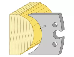 Profilstål 95054 HSS radie 25