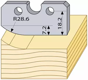 Profilstål 95091 HSS TB