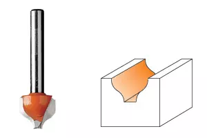 Profilfräs D19 I11 S8 L50,8 radie 6,4 TB