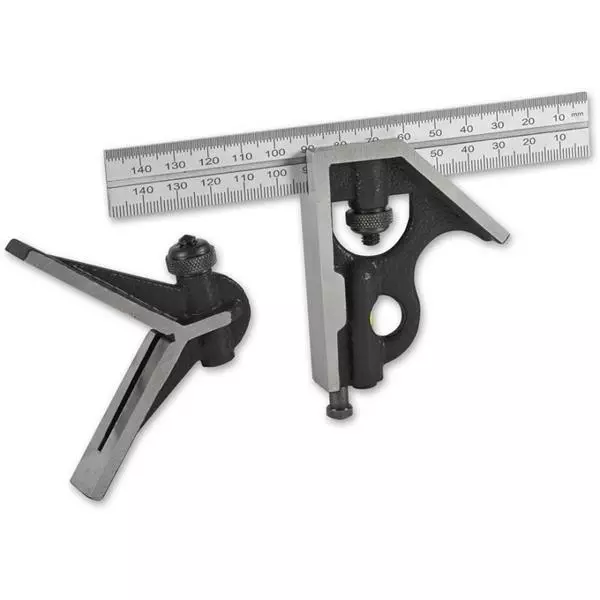 Axminster Kombinationsvinkel Set 3-delar (150mm)