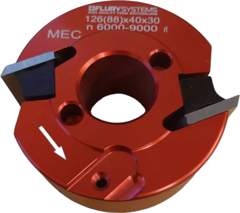 Universalkutter D88 b40 d30 z2 aluminium TB