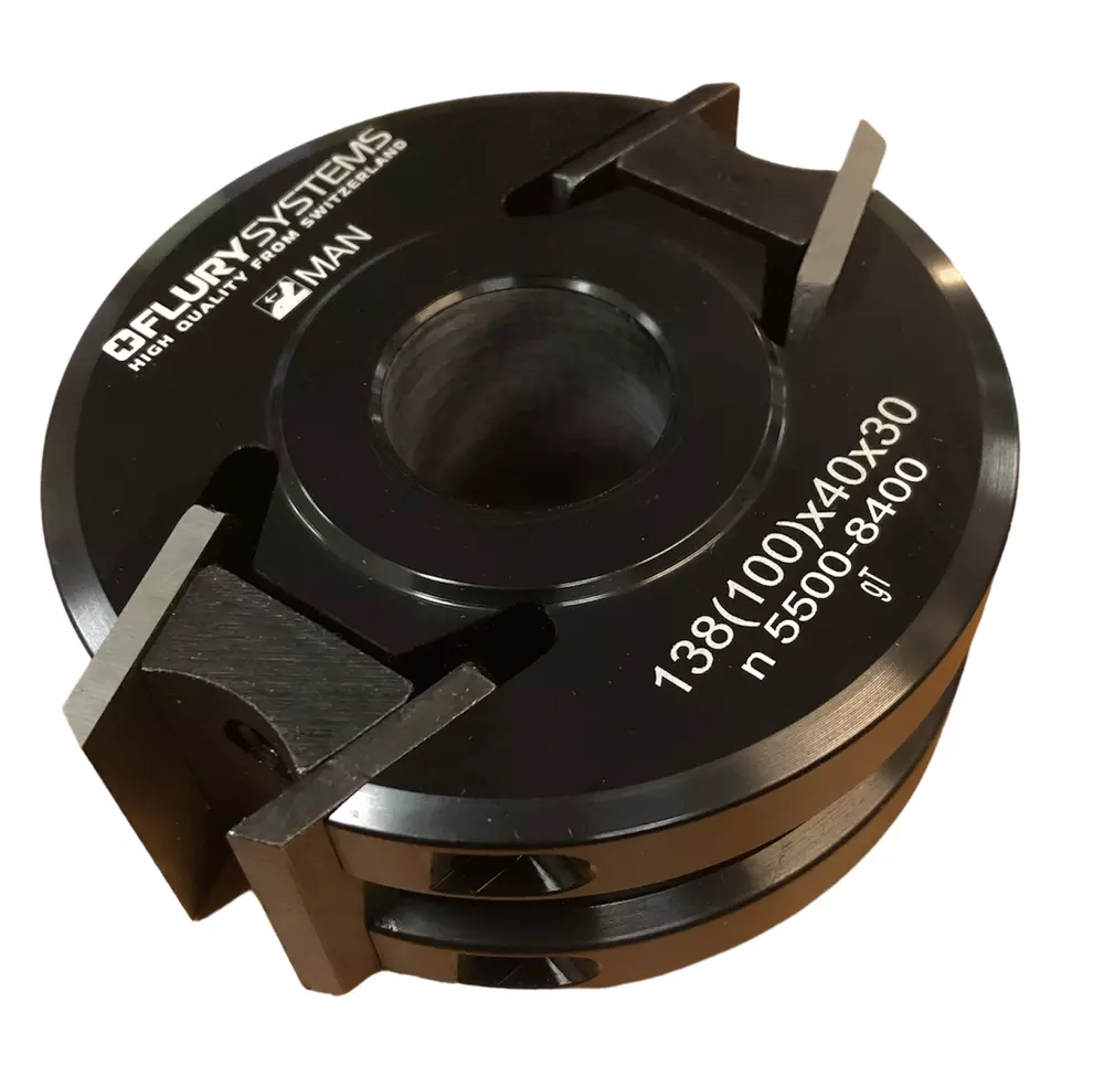 Wp kutter säkerhetsstål D100 b40 d30 z2 aluminium TB