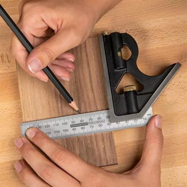 Axminster Kombinationsvinkel Set 3-delar (150mm)