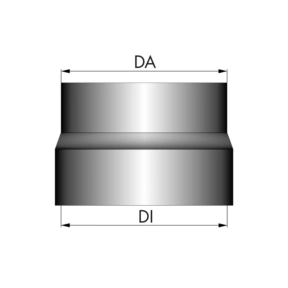 Rak snabbkoppling Ø-A 100mm / inner Ø 100mm