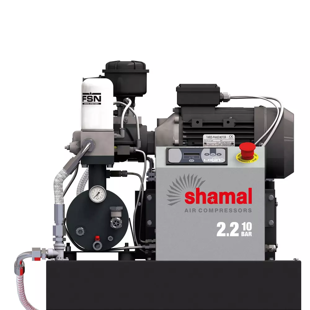 Shamal Skruvkompressor Mini Windy 2,2-10-90 3Hk 10bar 90l/ta