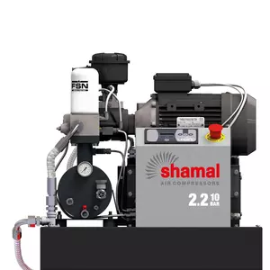 Shamal Skruvkompressor Mini Windy 2,2-10-90 3Hk 10bar 90l/ta