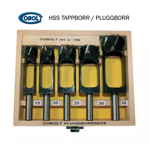 Tappborrsats 15,20,25,30,35 Cobolt®