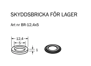 Skyddsbricka till M-135 Cobolt®