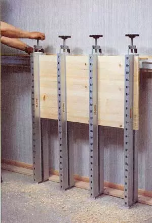 Plano Limpress  1100mm 3-pack 3 limpressar & 1 m. väggskena