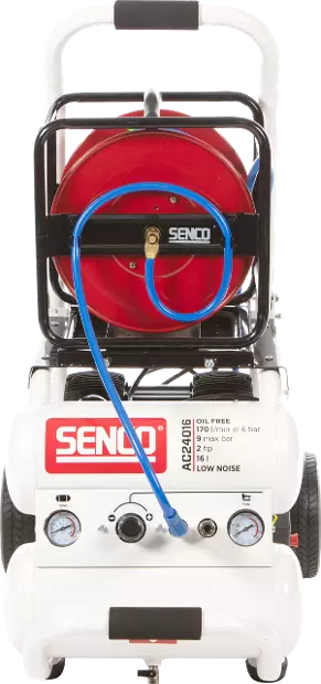 Senco AC24016, low noise kompressor KAMPANJ