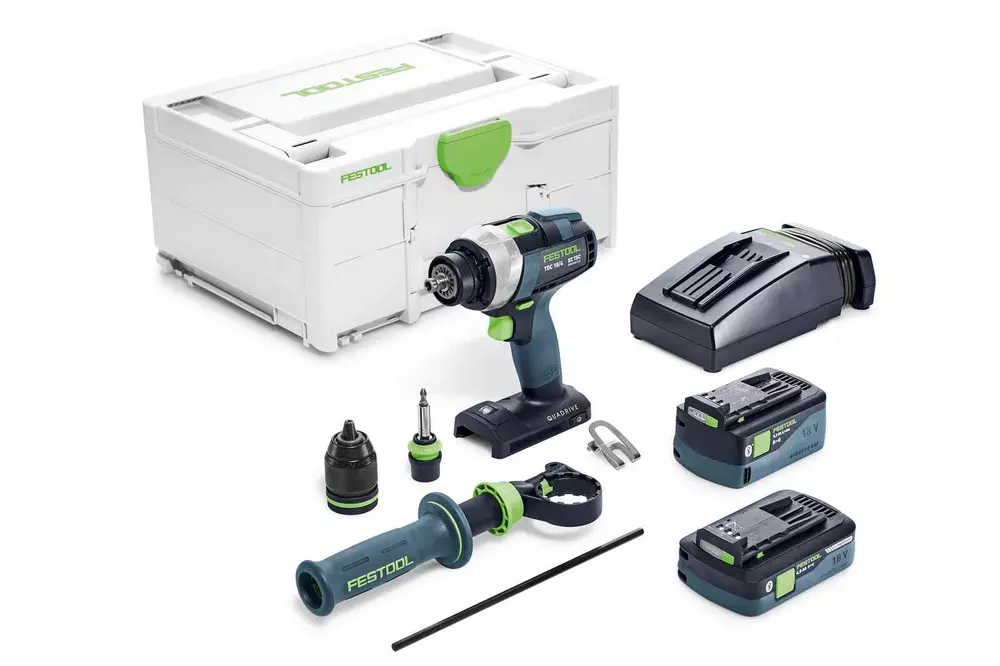 Skruvdragare QUADRIVE TDC 18/4 5,2/4,0 I-Plus FESTOOL