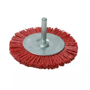 Silverline Tallriksborste Nylon 100mm - GROV