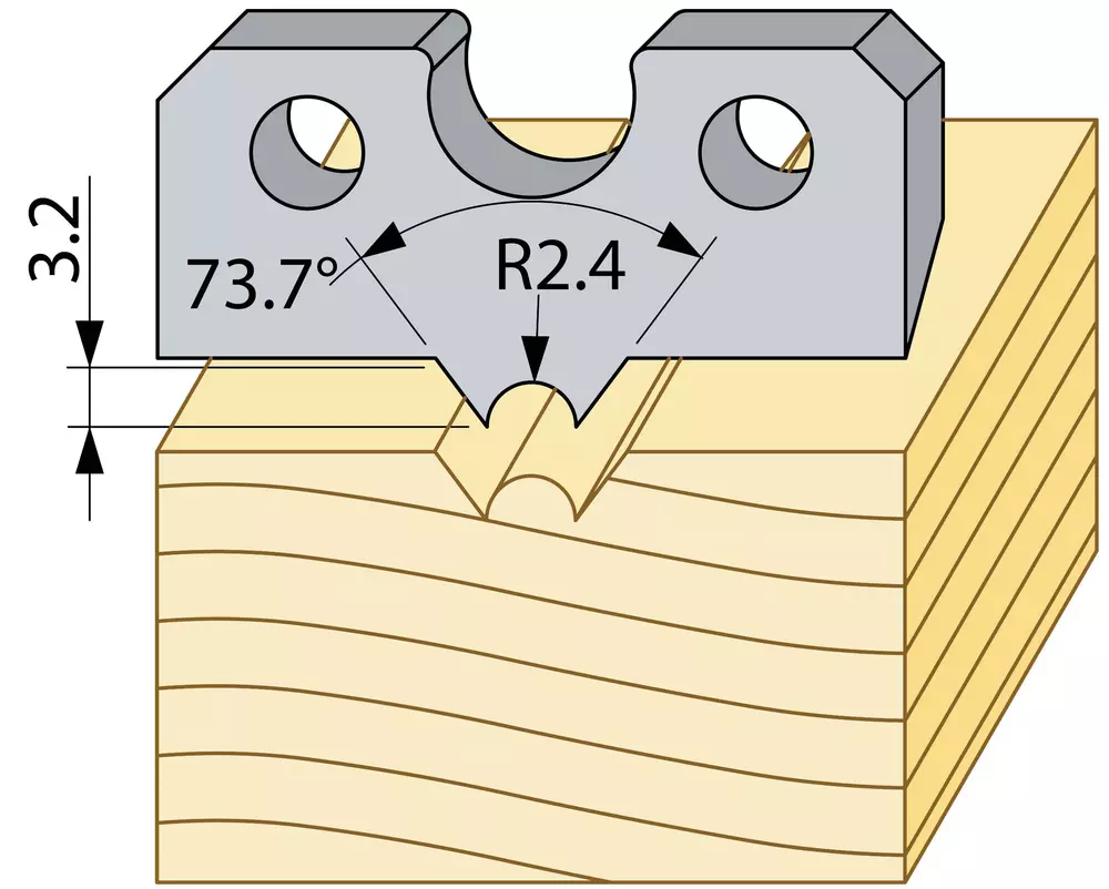 Profilstål 94447 HSS  TB