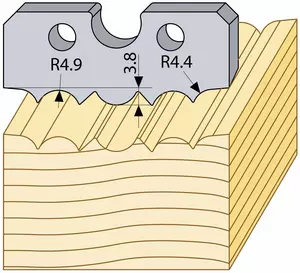Profilstål 95106 HSS TB
