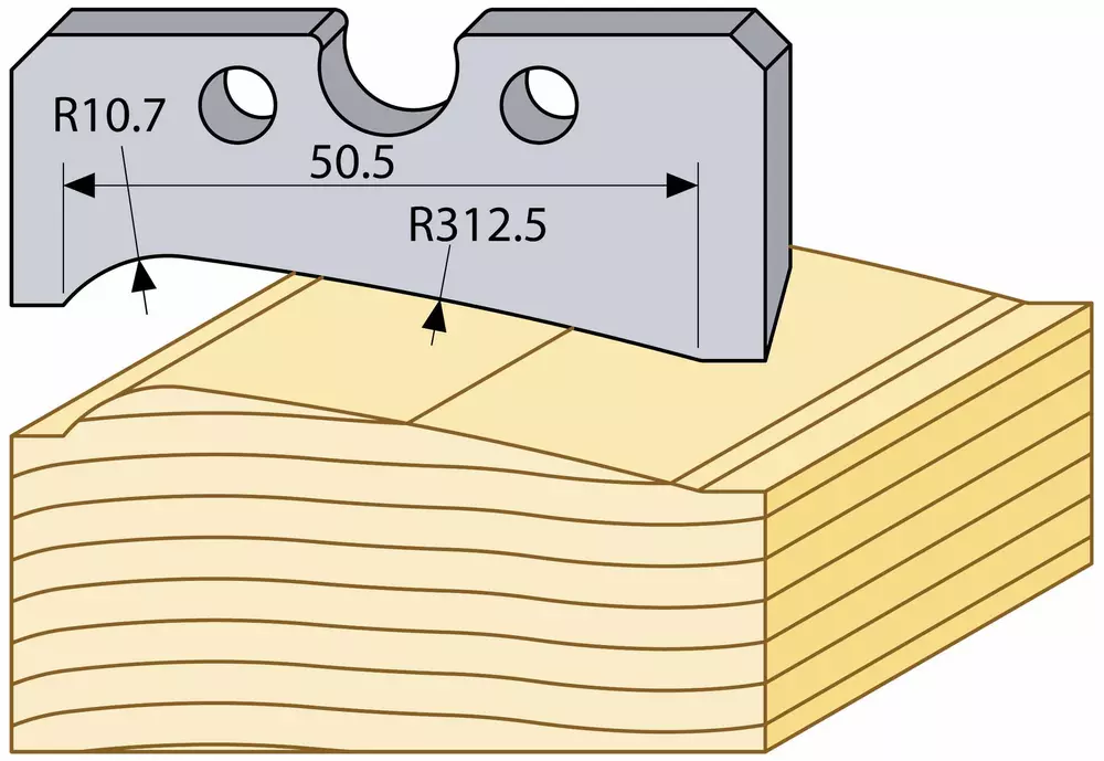 Profilstål 96029 HSS TB