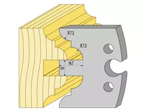 Profil 95002 50mm 5,5 HSS 18% TB