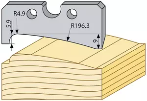 Profilstål 96030HSS TB