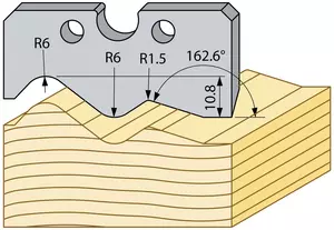 Standardstål 96074HSS TB