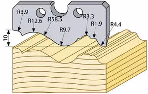 Profilstål 96038HSS TB