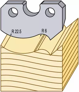 Profilstål 94215 40mm HSS 18% TB