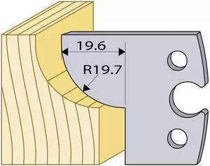 Profilstål s 94537HSS 40mm TB
