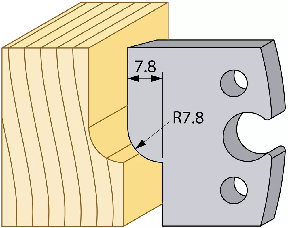 Profilstål 94473 HSS 40mm TB