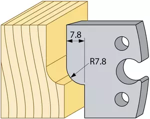 Profilstål 94473 HSS 40mm TB