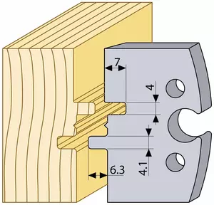 Profilstål 95166 HSS TB