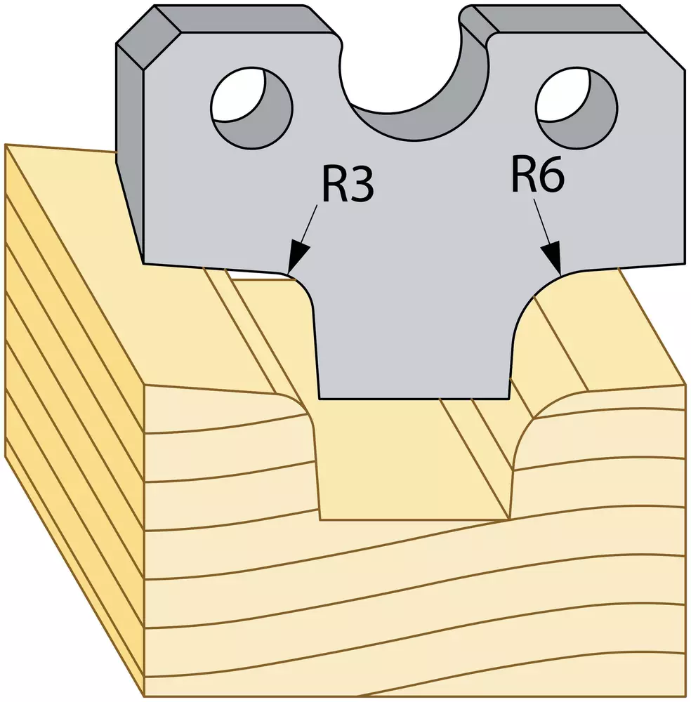 Radiestål R3+R6 TB