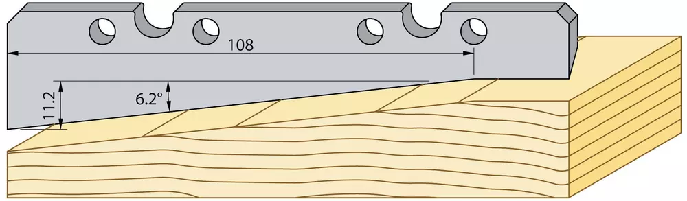 Profilstål 130mm Över TB